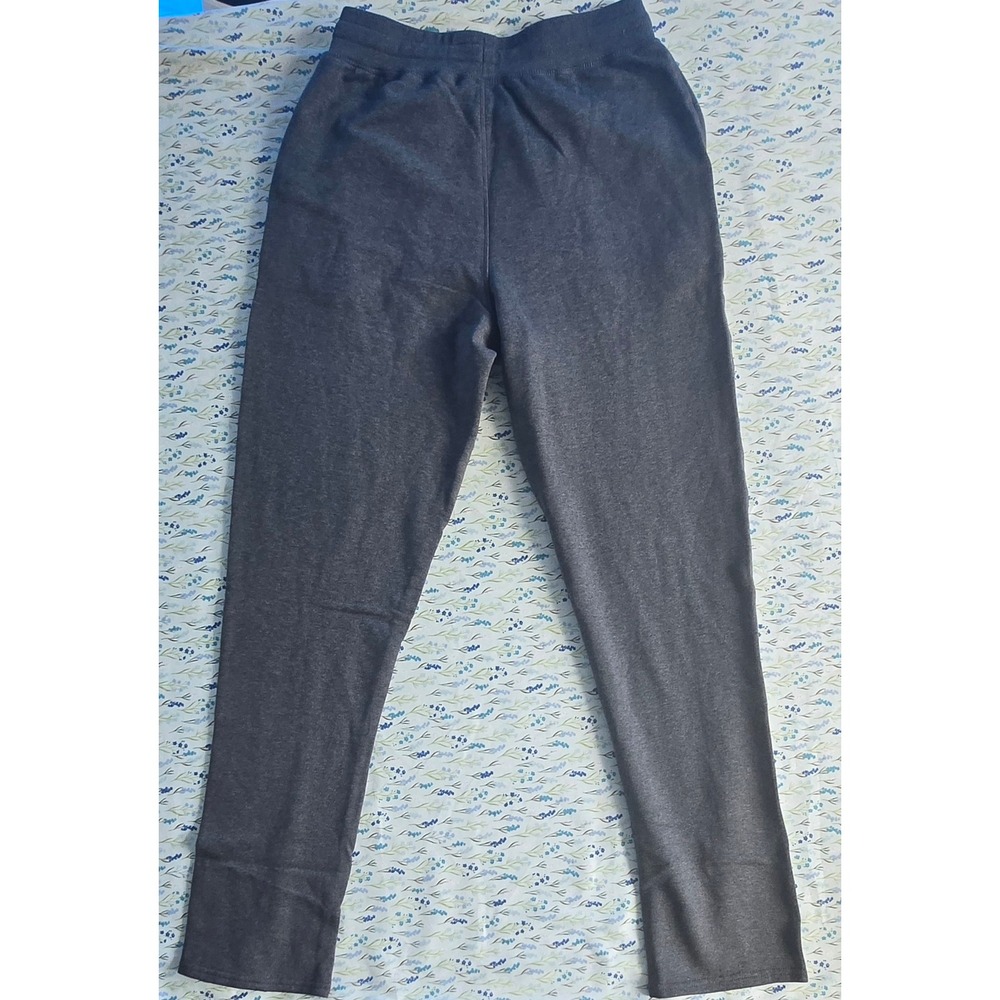 American Tall Mens Joggers Charcoal Grey Heather Sweatpants‎ Size M Semi Tall